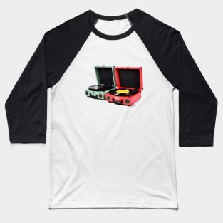 Record player Baseball T-Shirt